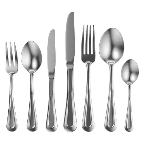 Classic Cutlery Set 7 Pieces COLLECTION 3D model
