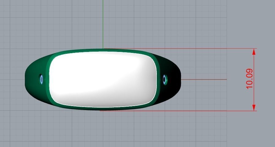 men ring 3D print model_7