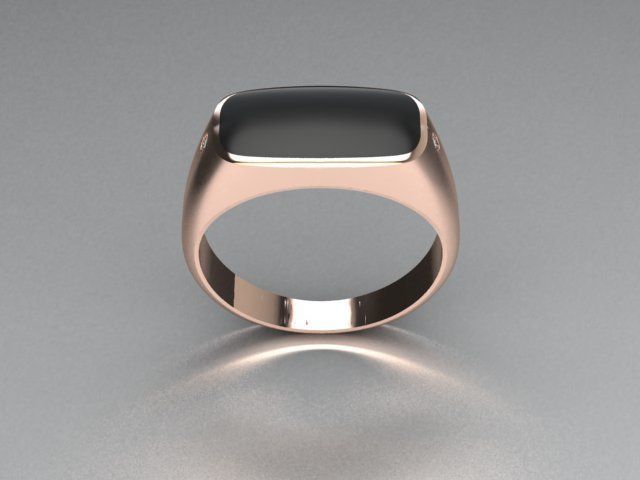 men ring 3D print model_3