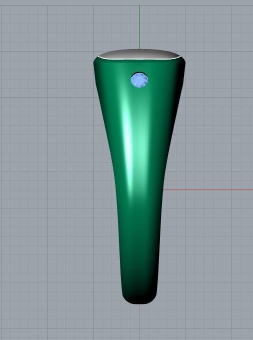 men ring 3D print model_10