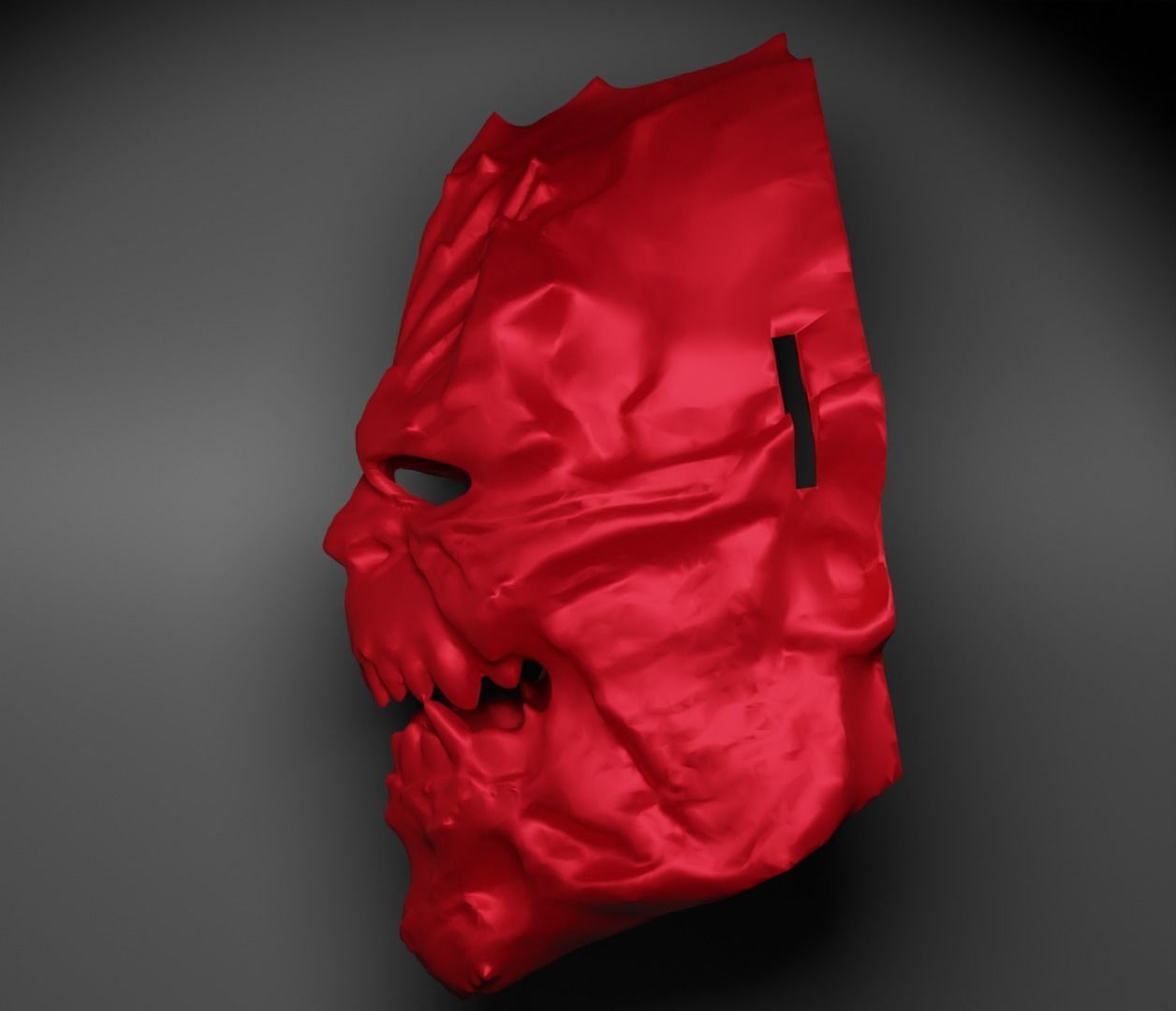 Atrocitus Face Mask - Gamer Cosplay Helmet  3D print model_10