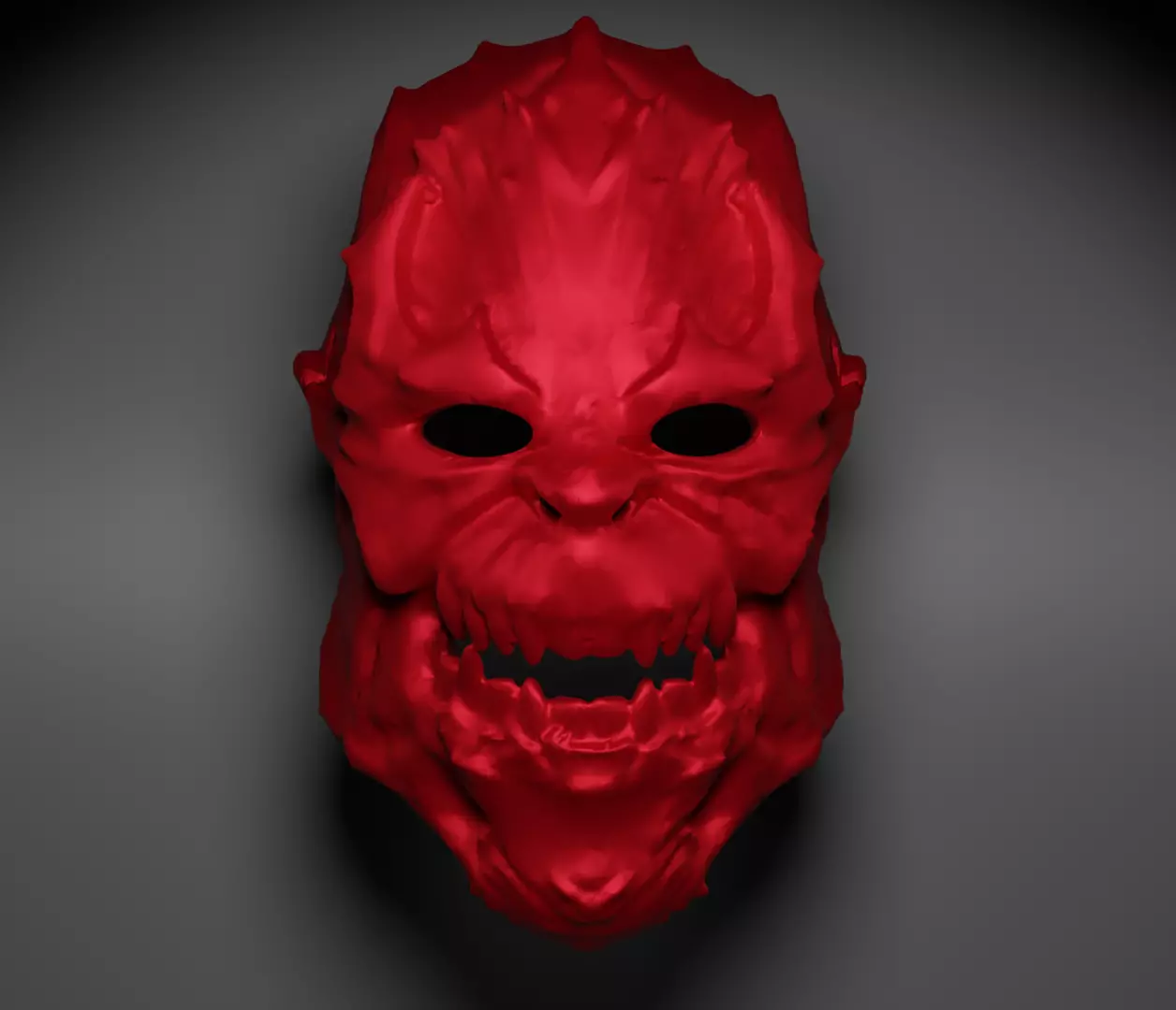 Atrocitus Face Mask - Gamer Cosplay Helmet  3D print model_0