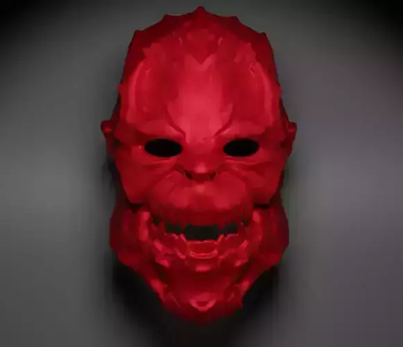 Atrocitus Face Mask - Gamer Cosplay Helmet  3D print model