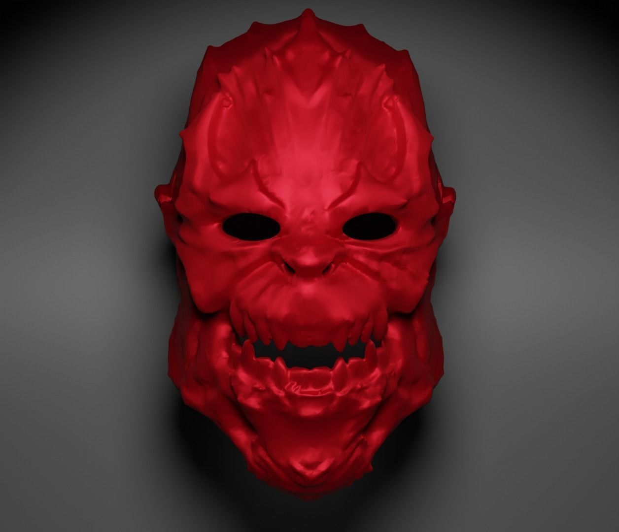 Atrocitus Face Mask - Gamer Cosplay Helmet  3D print model_62