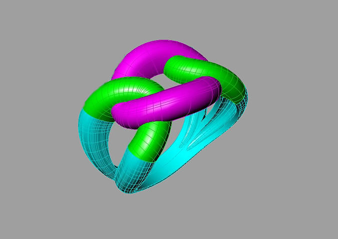 ring chain light 3D print model