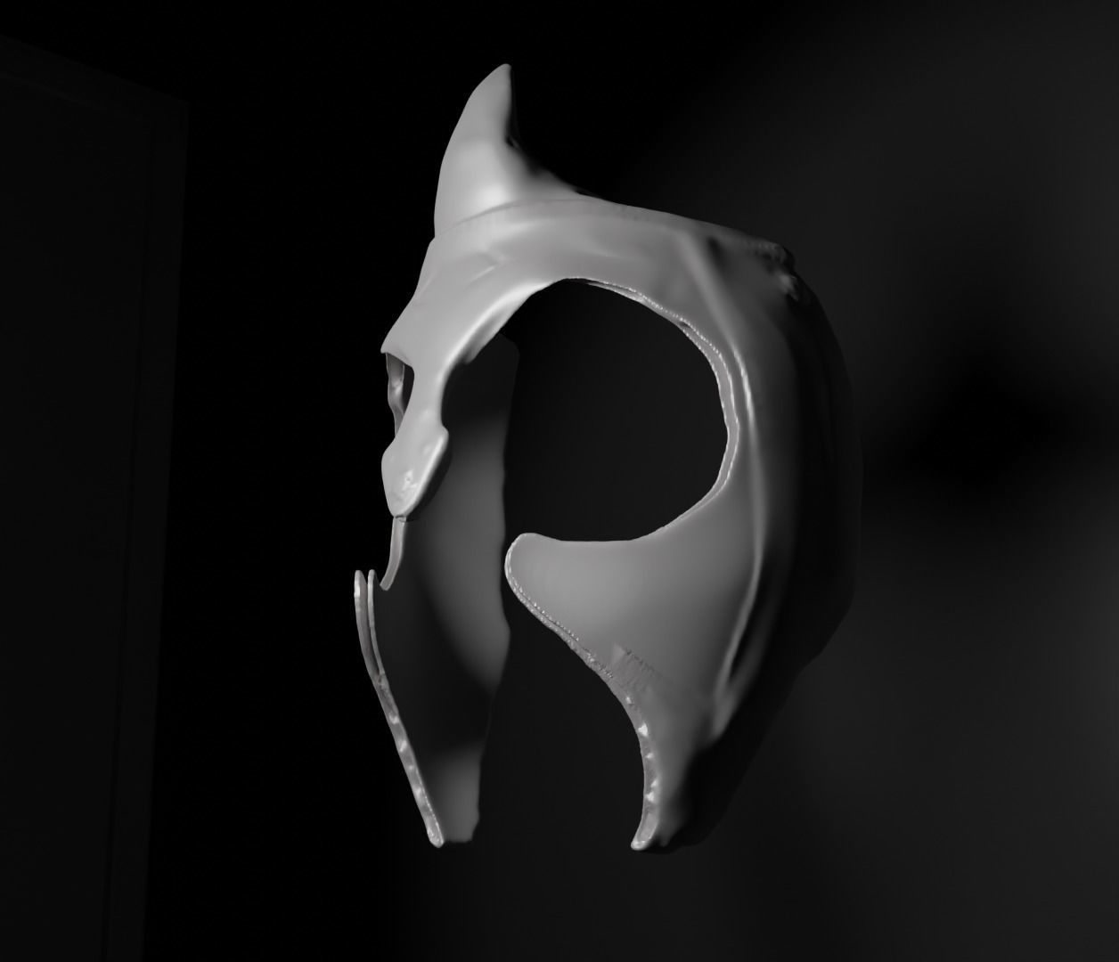 Gorilla Grodd Face Mask - Gamer Cosplay Helmet 3D print model_23