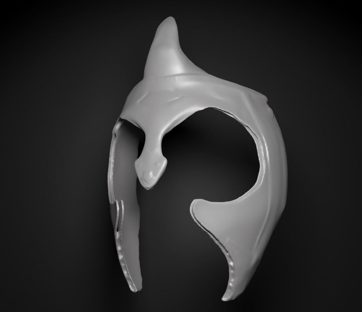 Gorilla Grodd Face Mask - Gamer Cosplay Helmet 3D print model_16