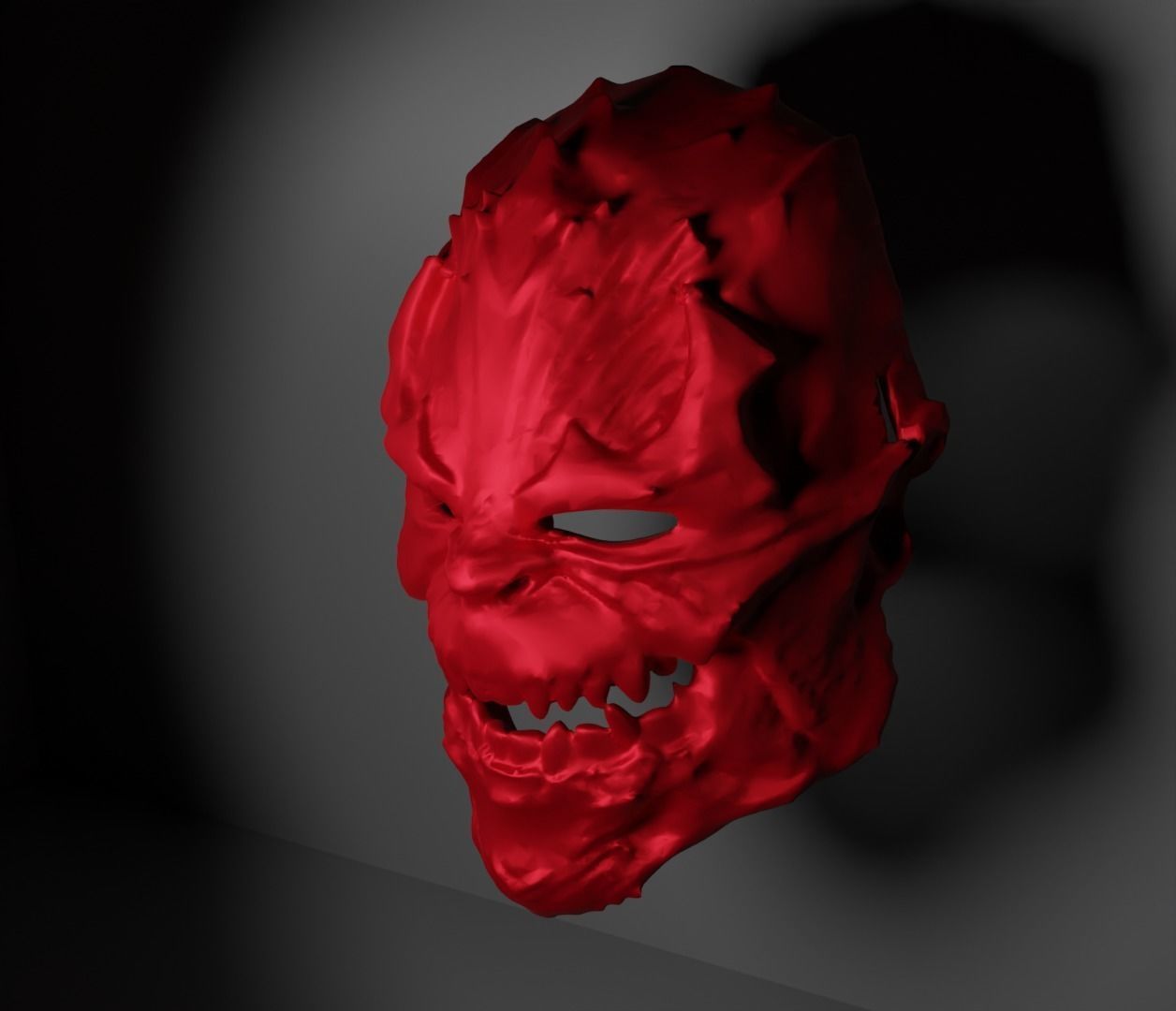 Atrocitus Face Mask - Gamer Cosplay Helmet  3D print model_38