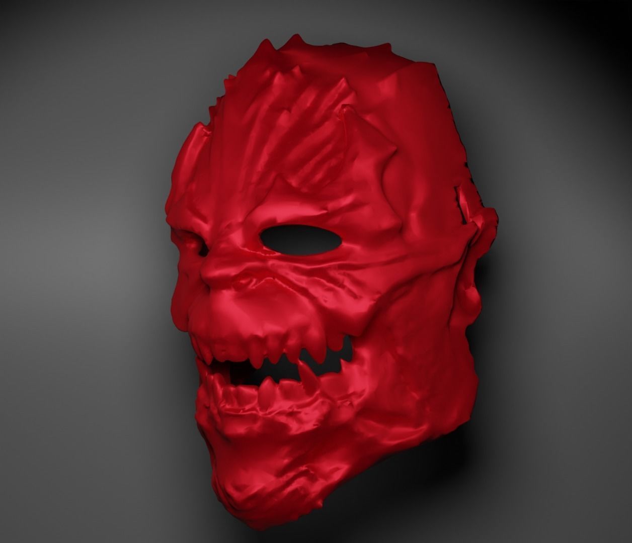 Atrocitus Face Mask - Gamer Cosplay Helmet  3D print model_75