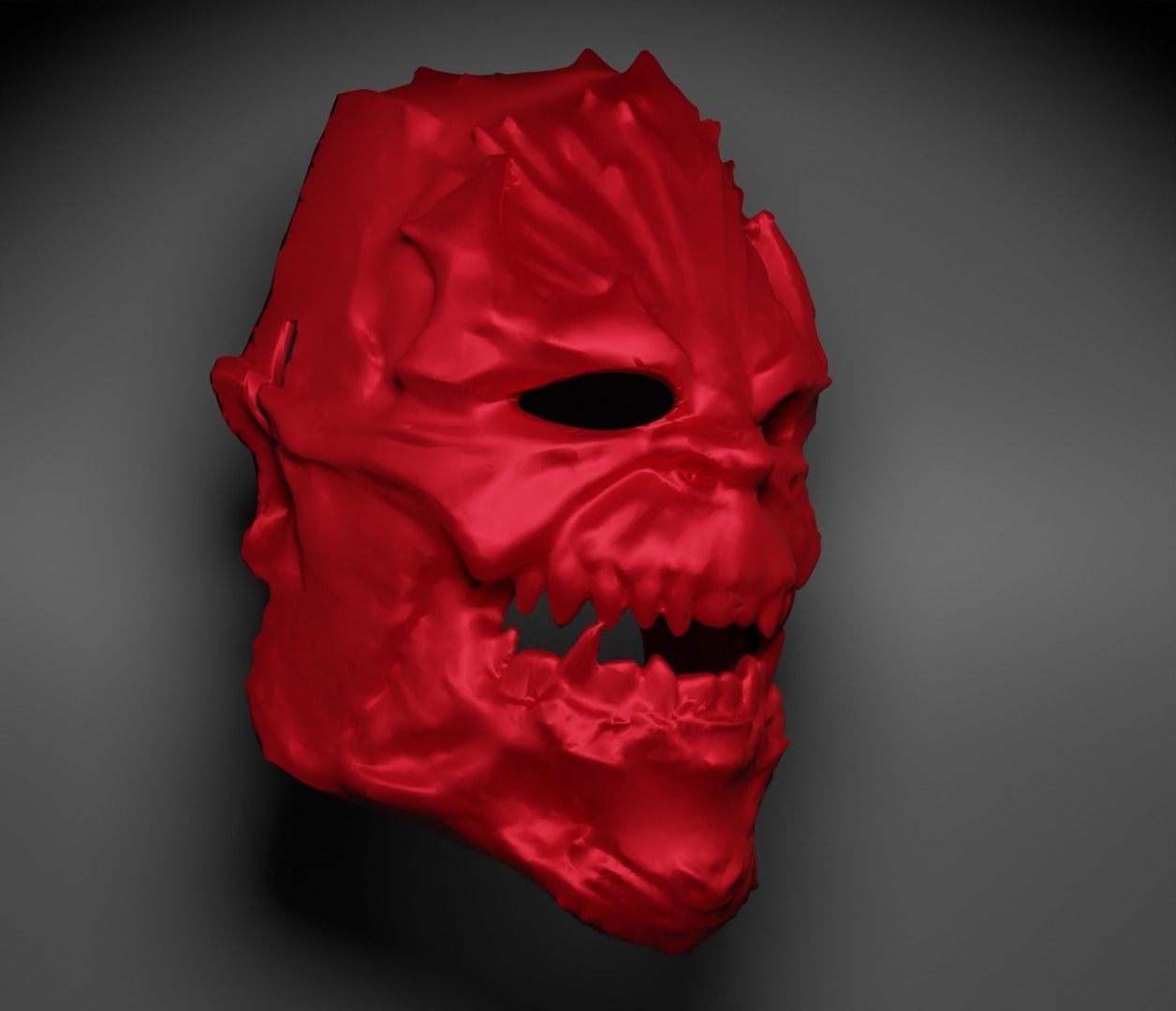 Atrocitus Face Mask - Gamer Cosplay Helmet  3D print model_60