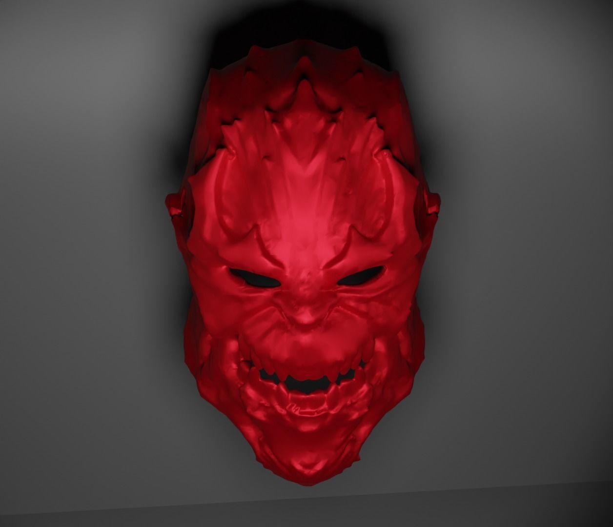 Atrocitus Face Mask - Gamer Cosplay Helmet  3D print model_76
