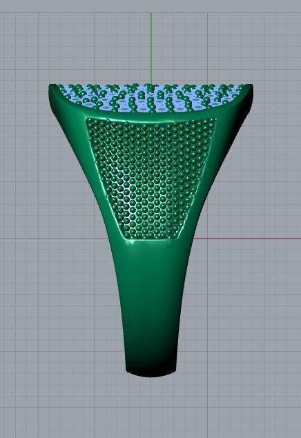 men ring 3D print model_9