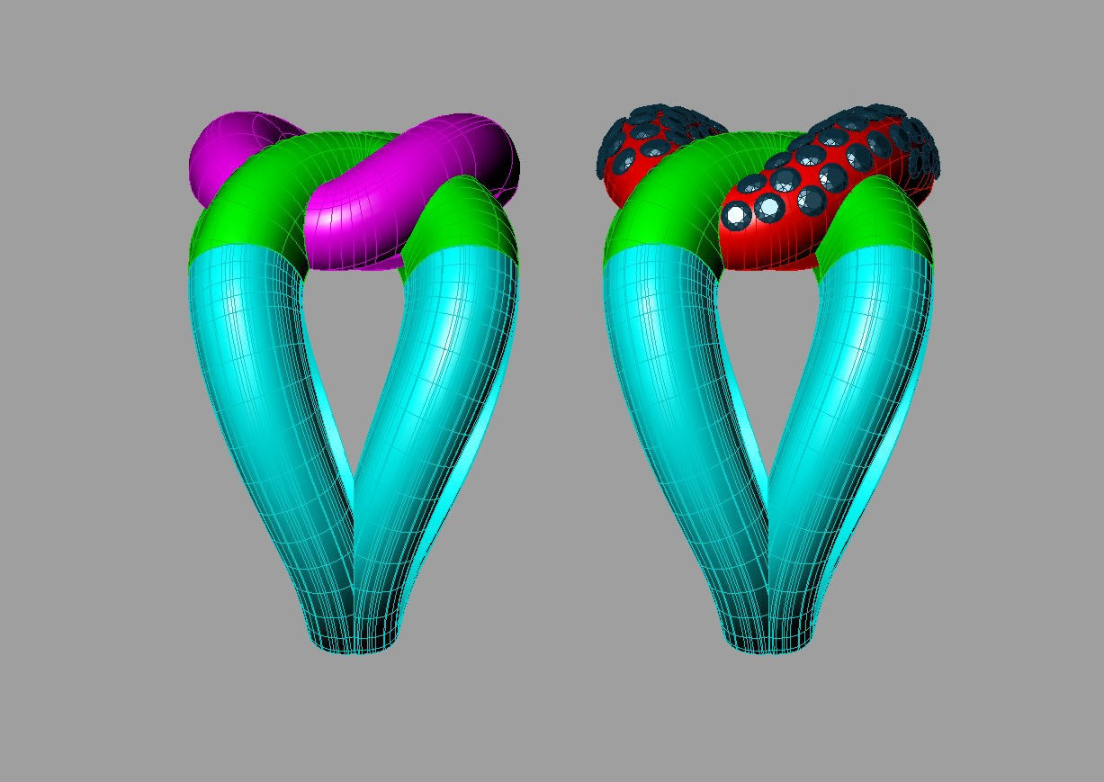 ring Chain Anello catena 3D print model_1