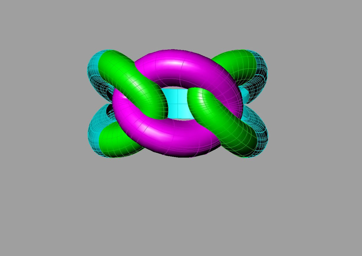 ring Chain Anello catena 3D print model_9