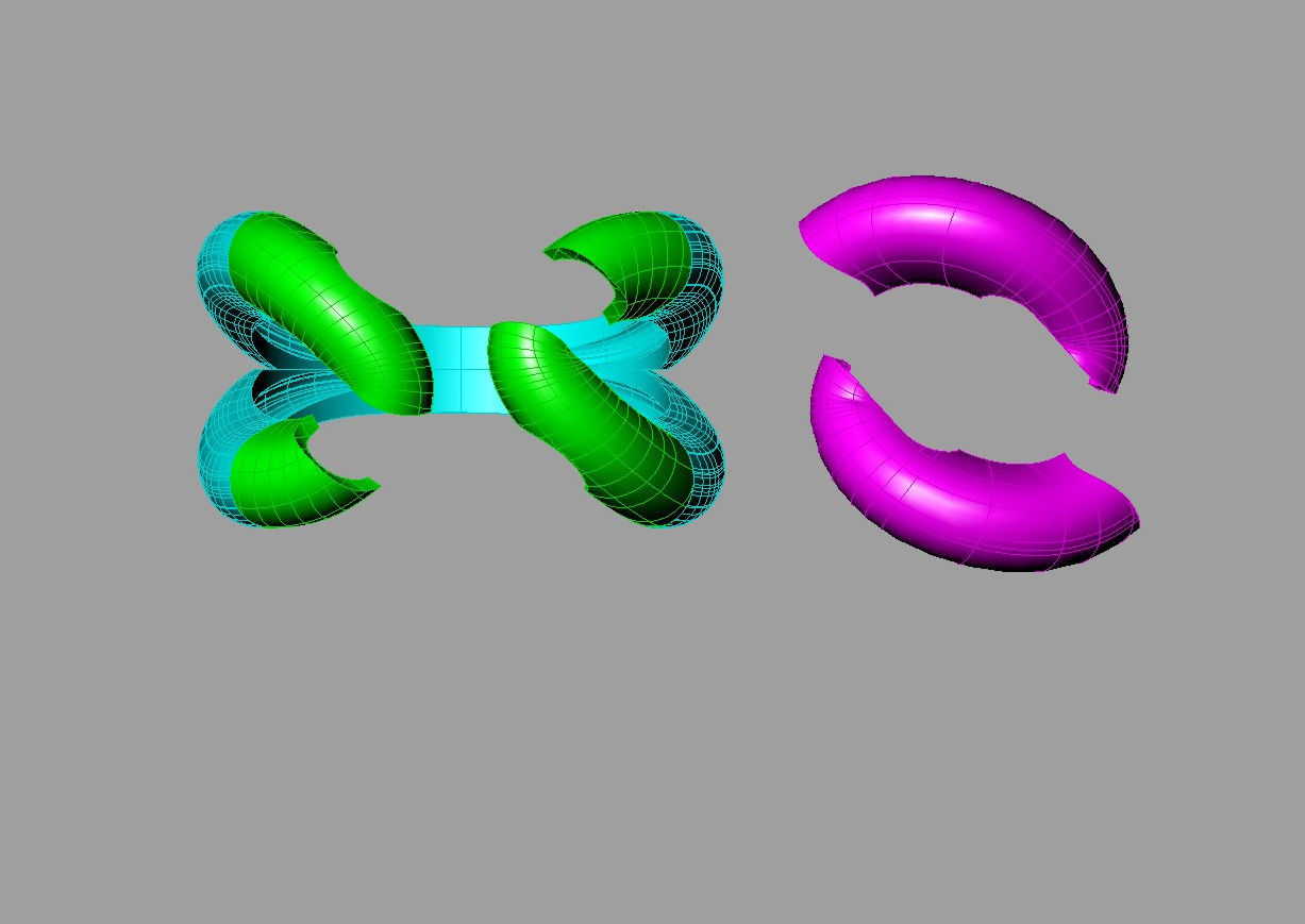 ring Chain Anello catena 3D print model_10