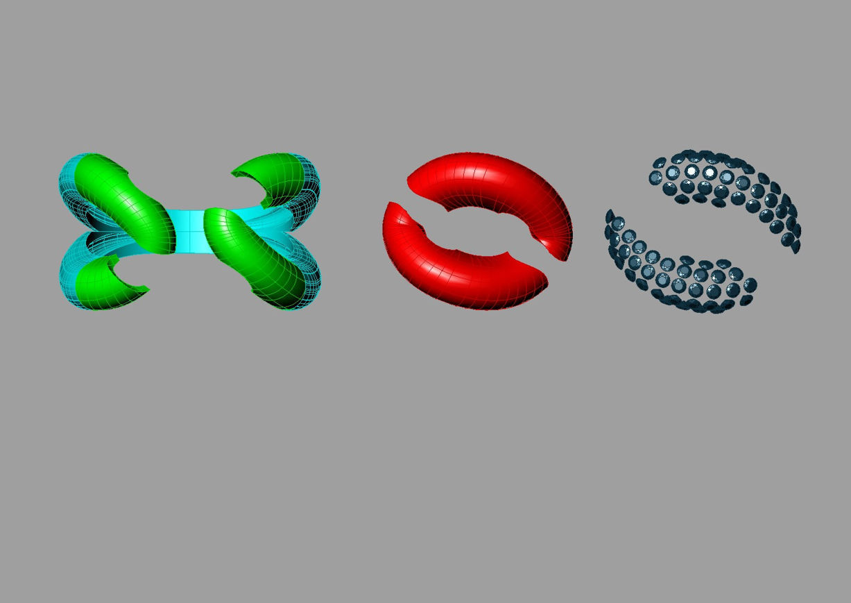 ring Chain Anello catena 3D print model_11