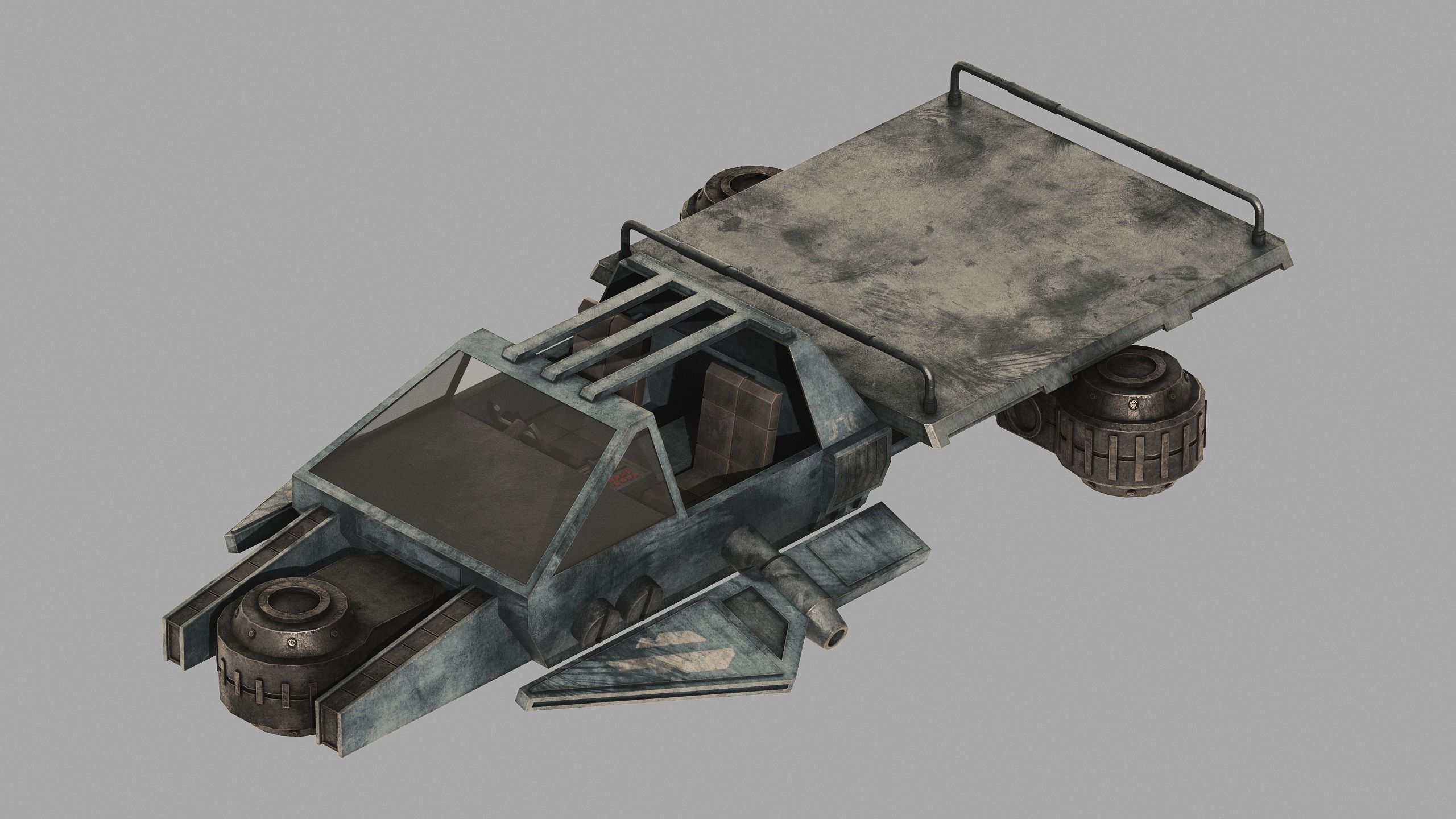 Ultimate Speeders Set Pack - Star Wars 3D Model Collection_7