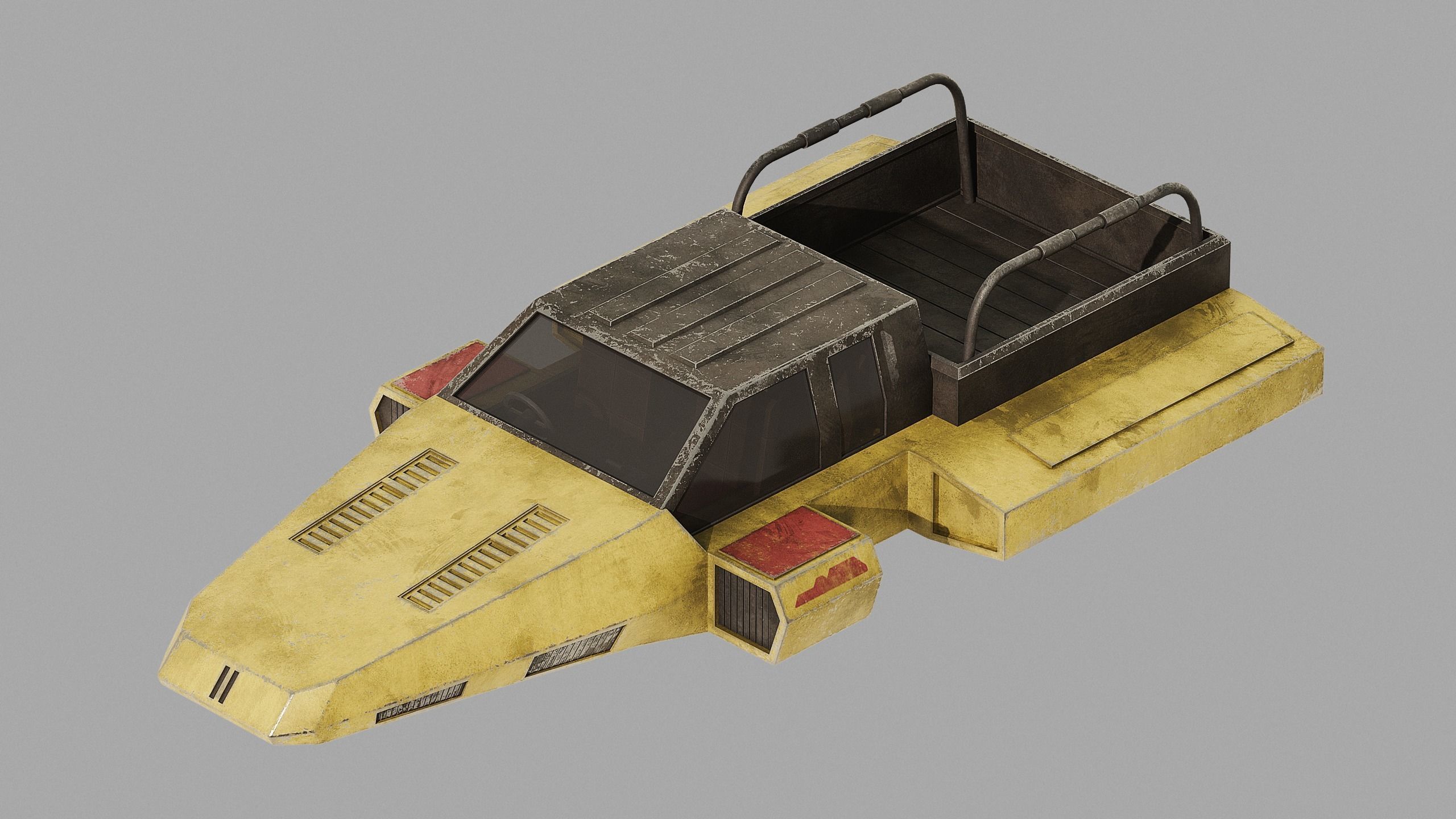 Ultimate Speeders Set Pack - Star Wars 3D Model Collection_9