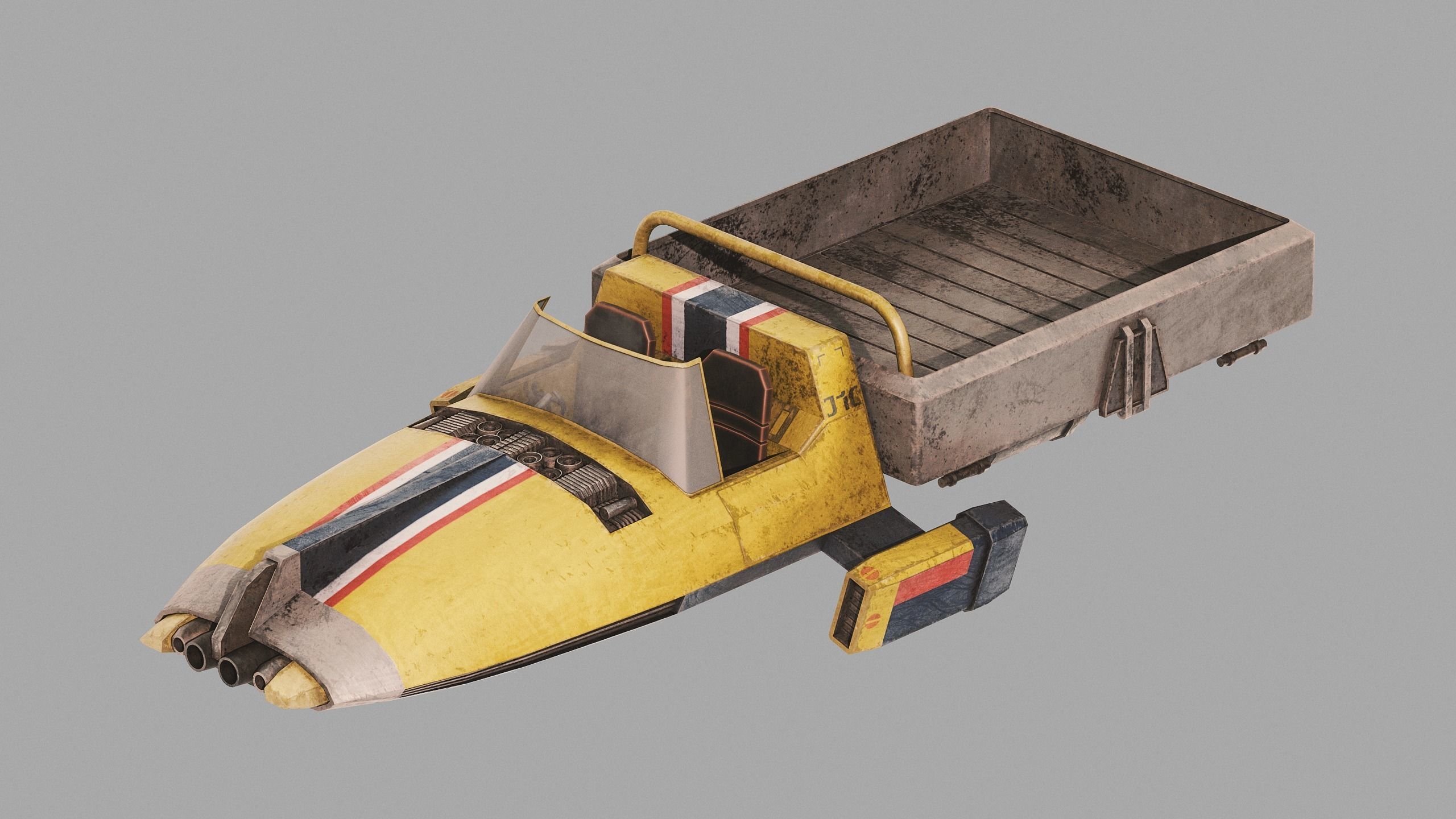 Ultimate Speeders Set Pack - Star Wars 3D Model Collection_4