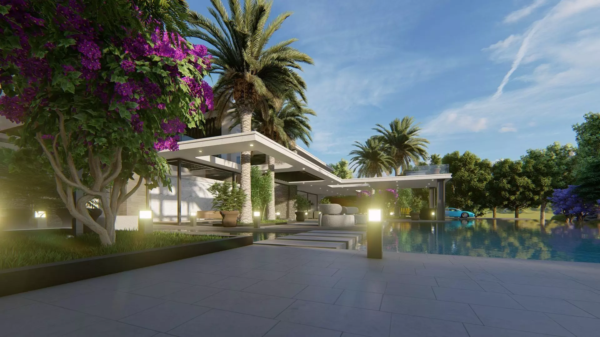 Tassadar Villa Exterior Design 3D model_15