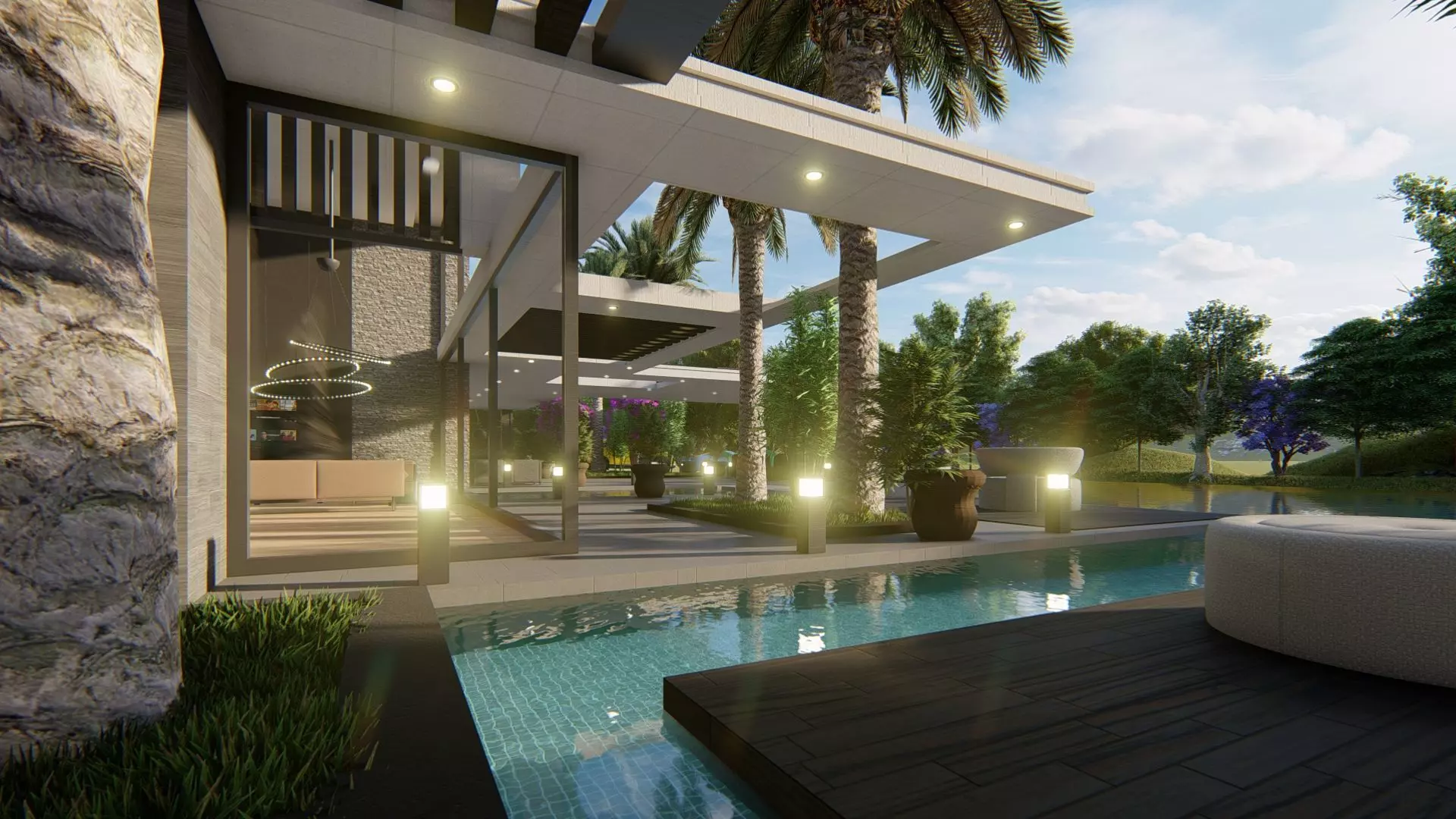 Tassadar Villa Exterior Design 3D model_18