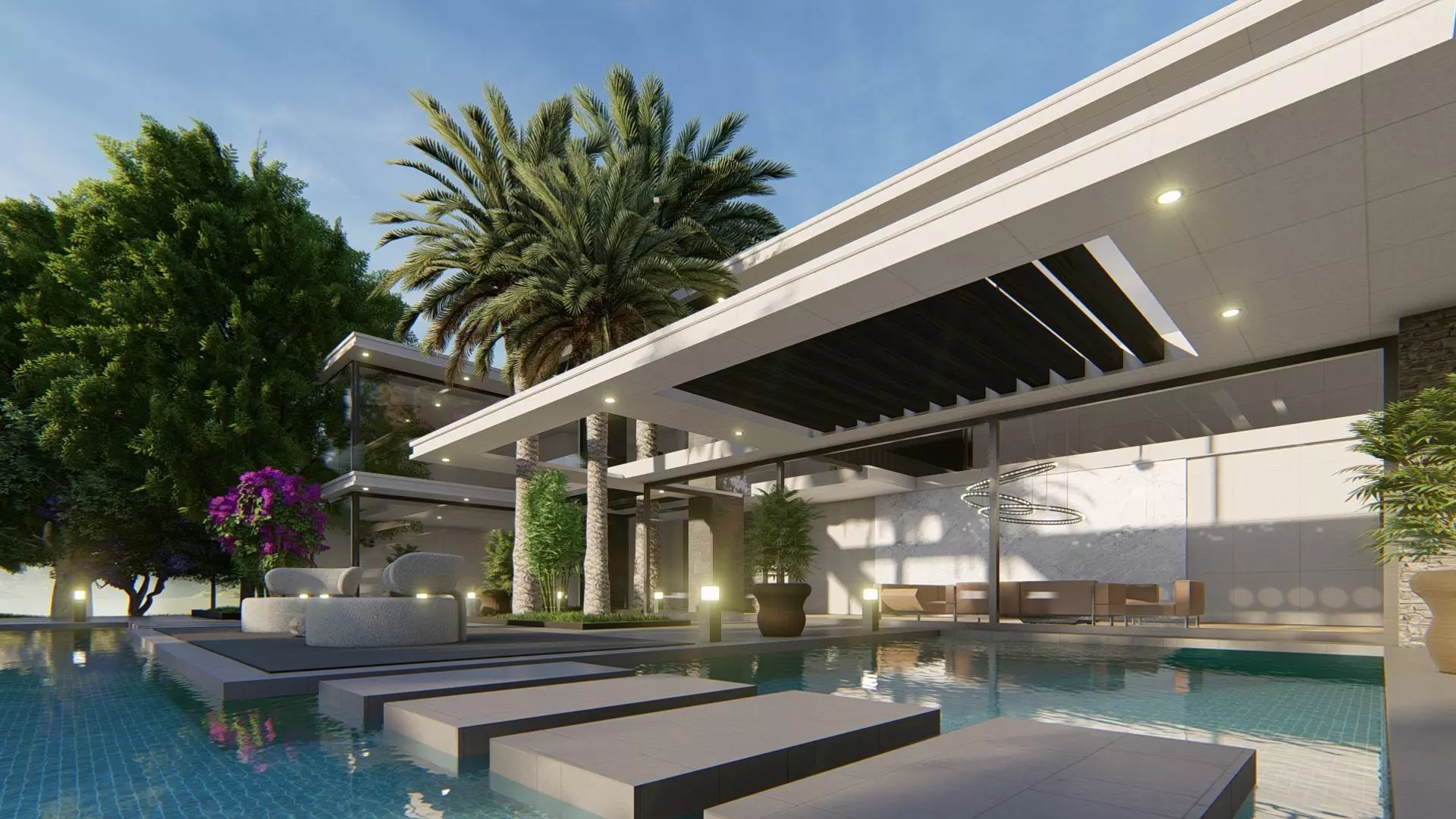 Tassadar Villa Exterior Design 3D model_21