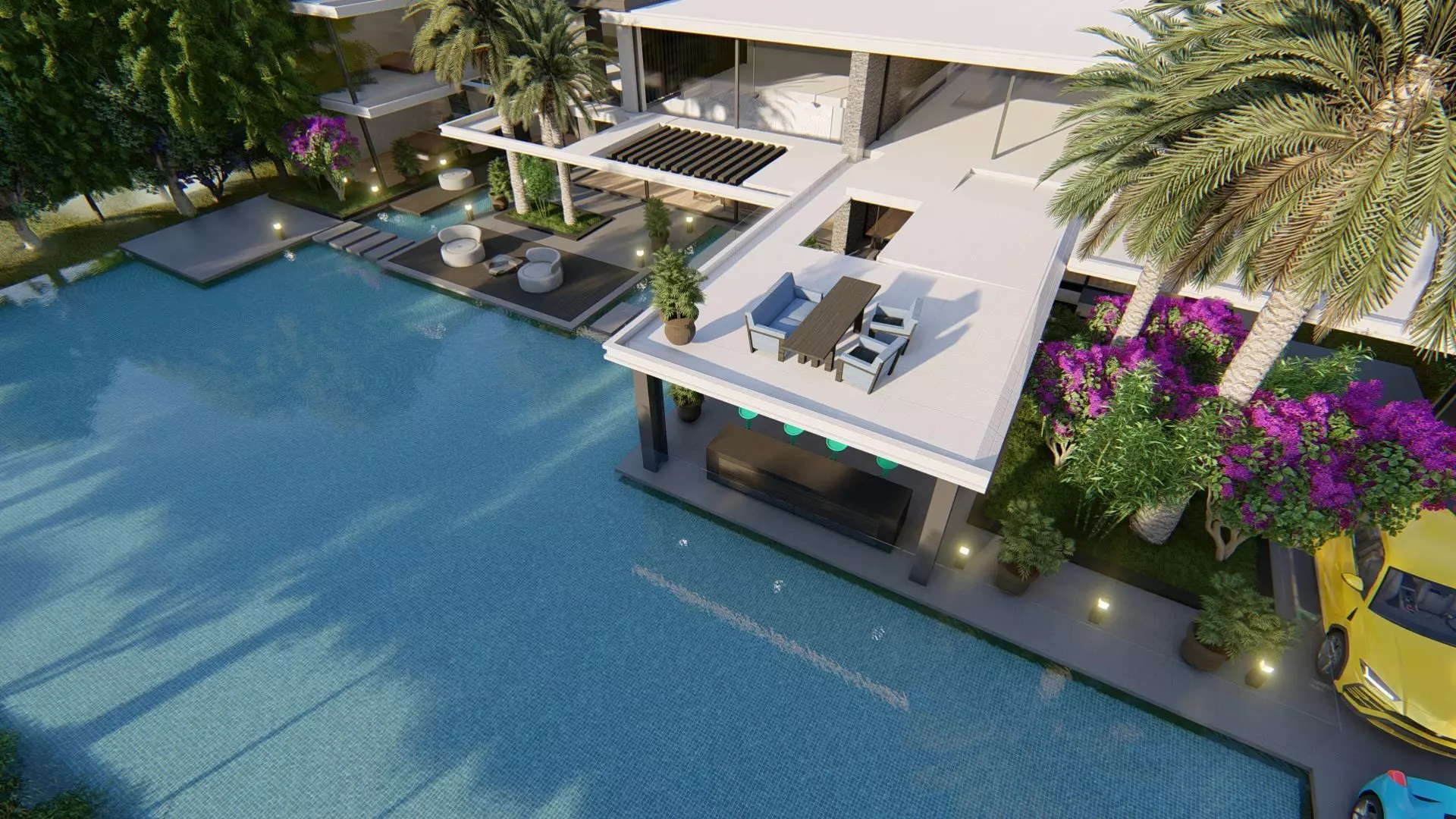 Tassadar Villa Exterior Design 3D model_13