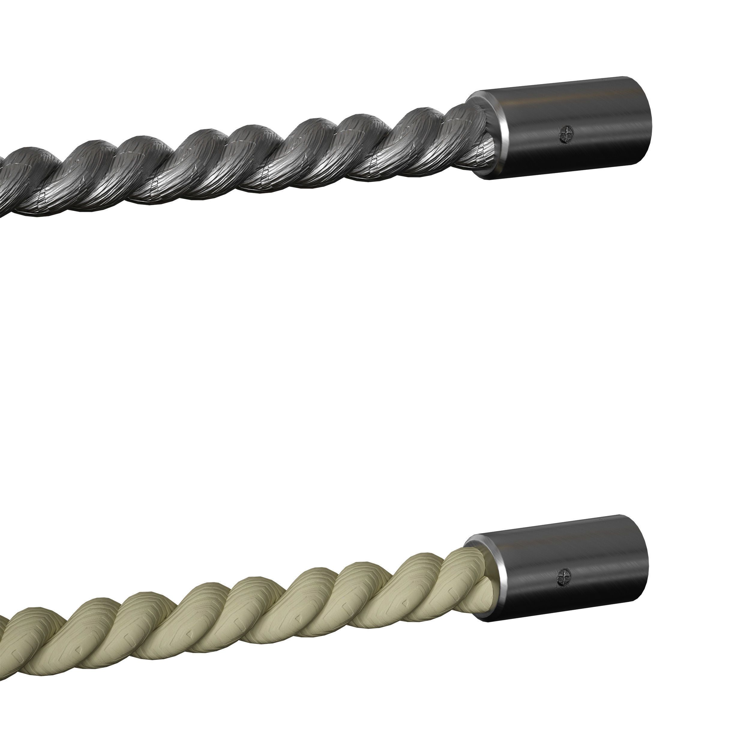 Rope fence constructor 3D model_21