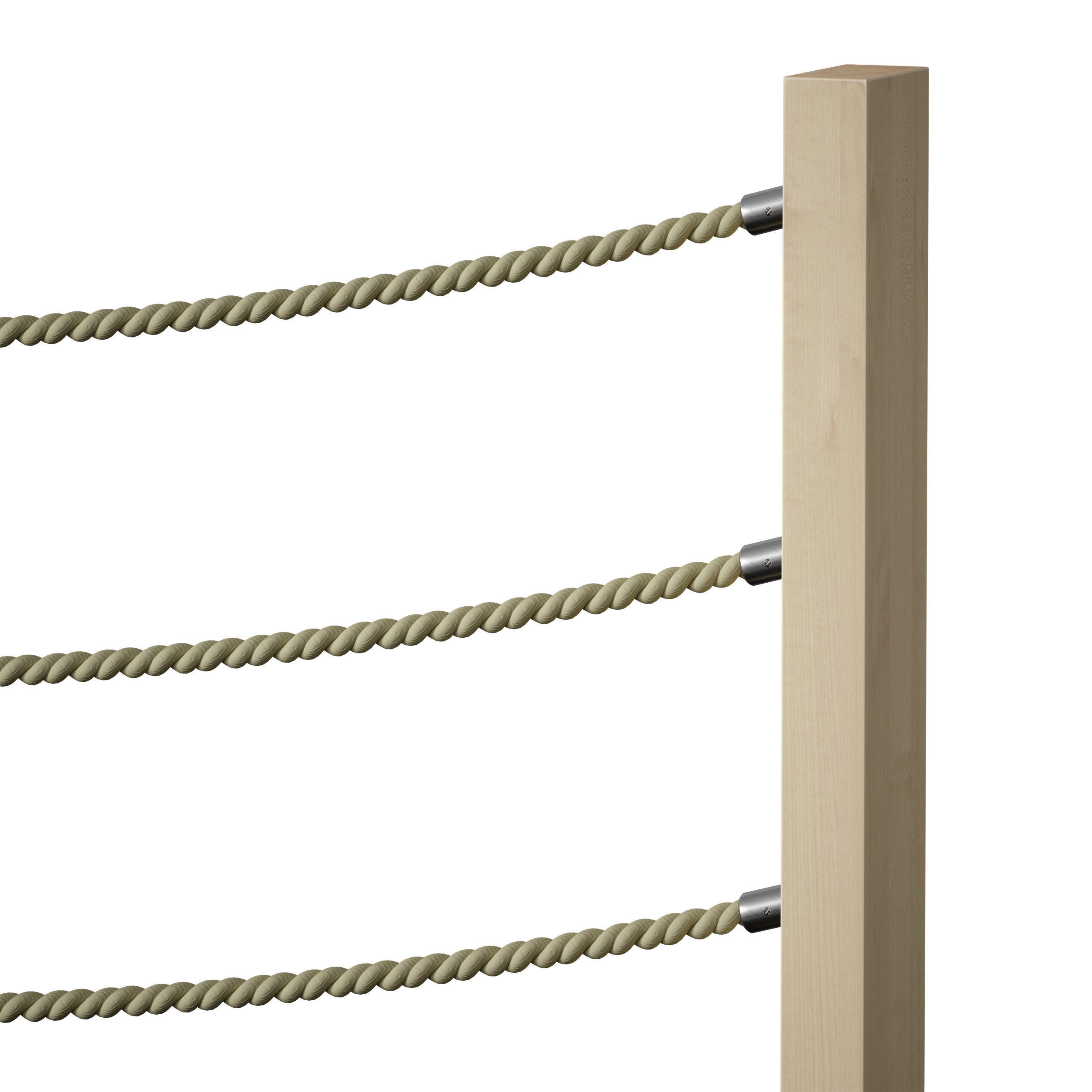 Rope fence constructor 3D model_15