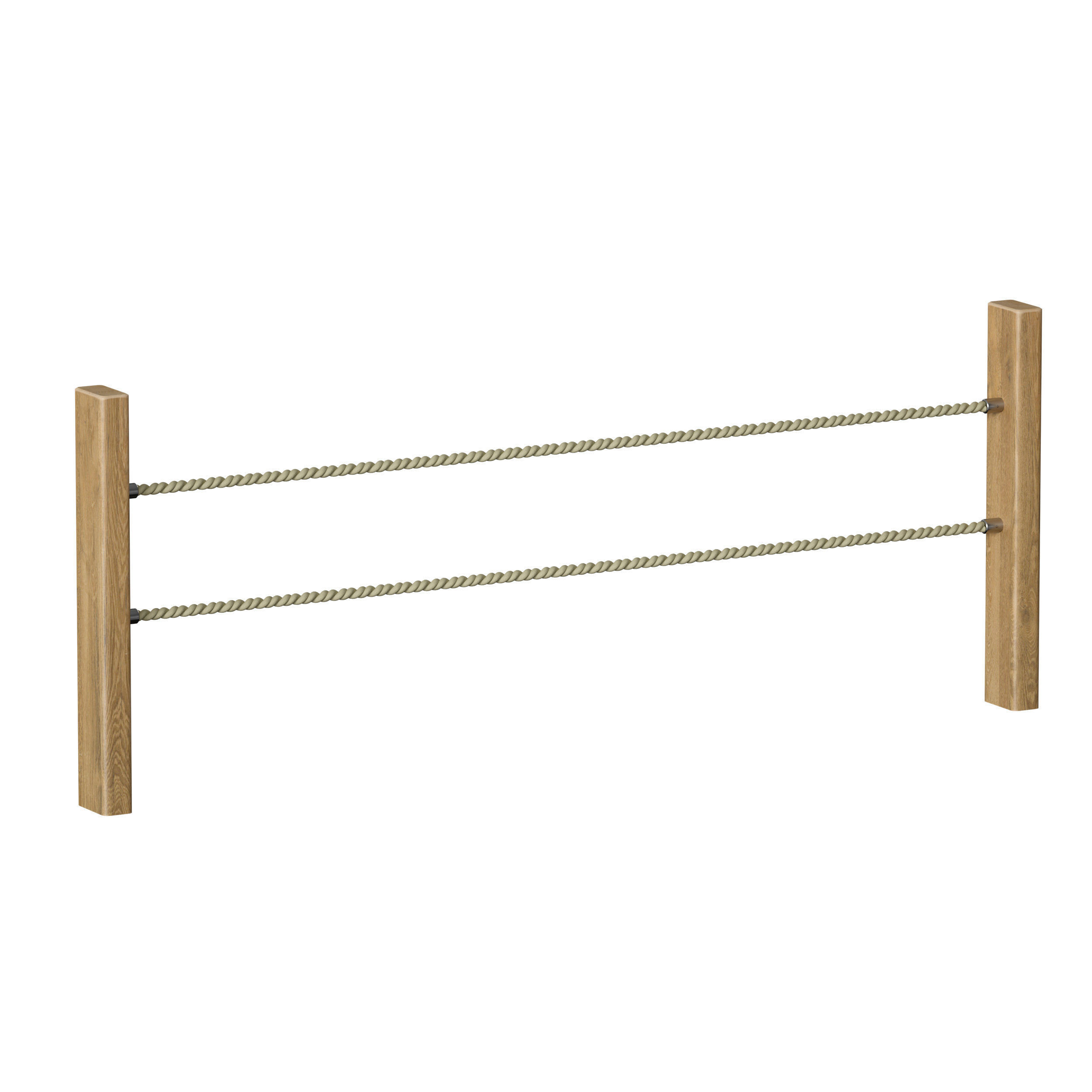 Rope fence constructor 3D model_2