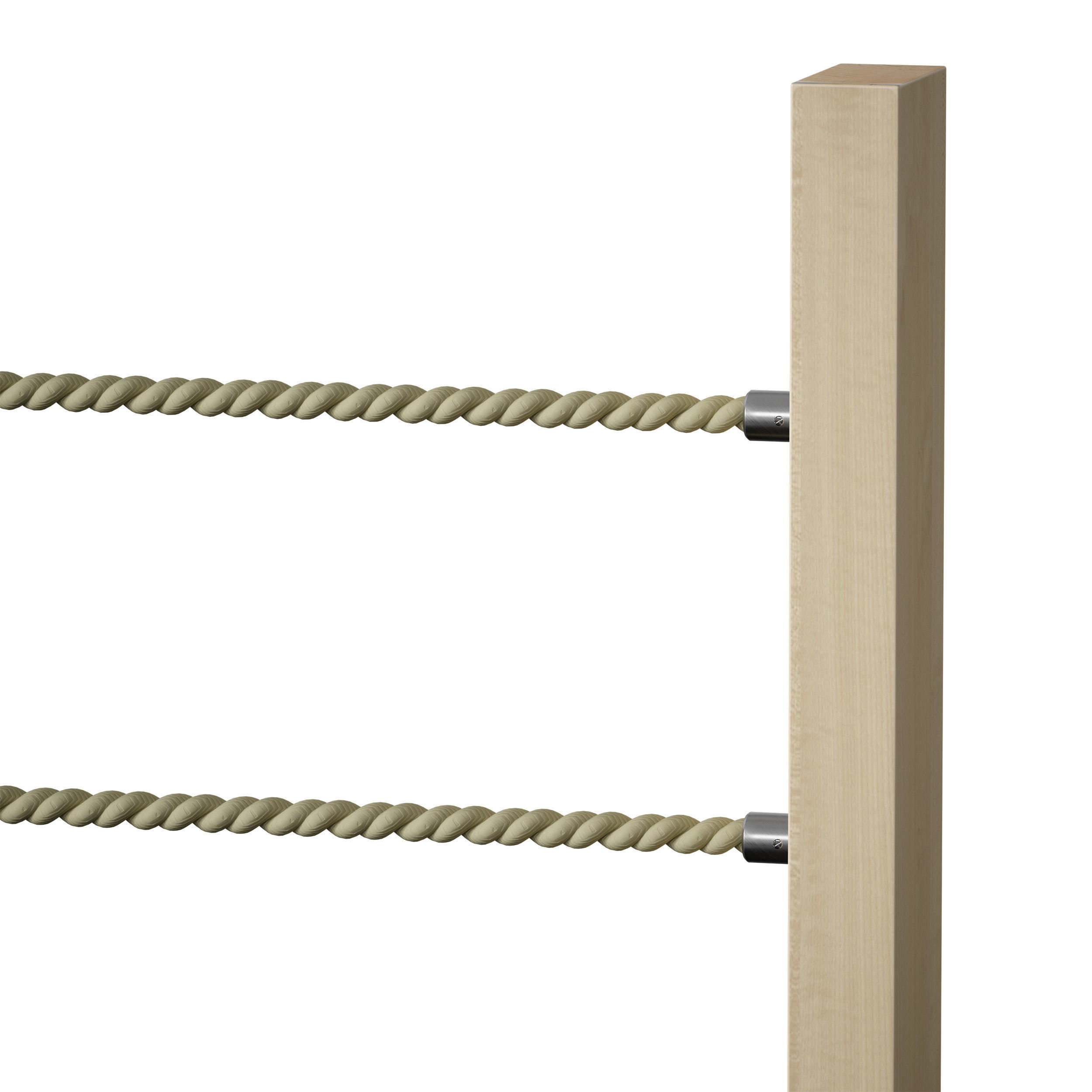 Rope fence constructor 3D model_12