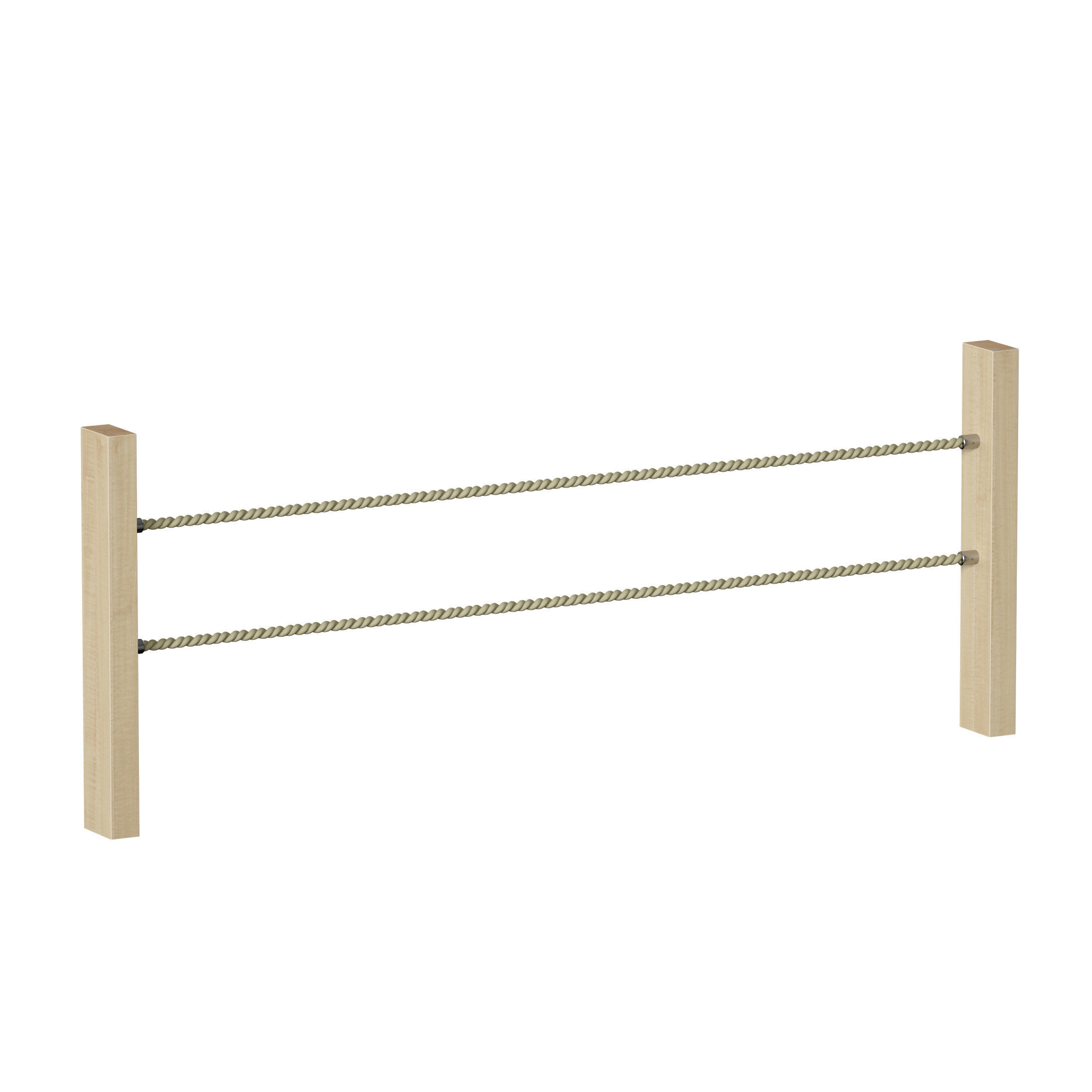 Rope fence constructor 3D model_6