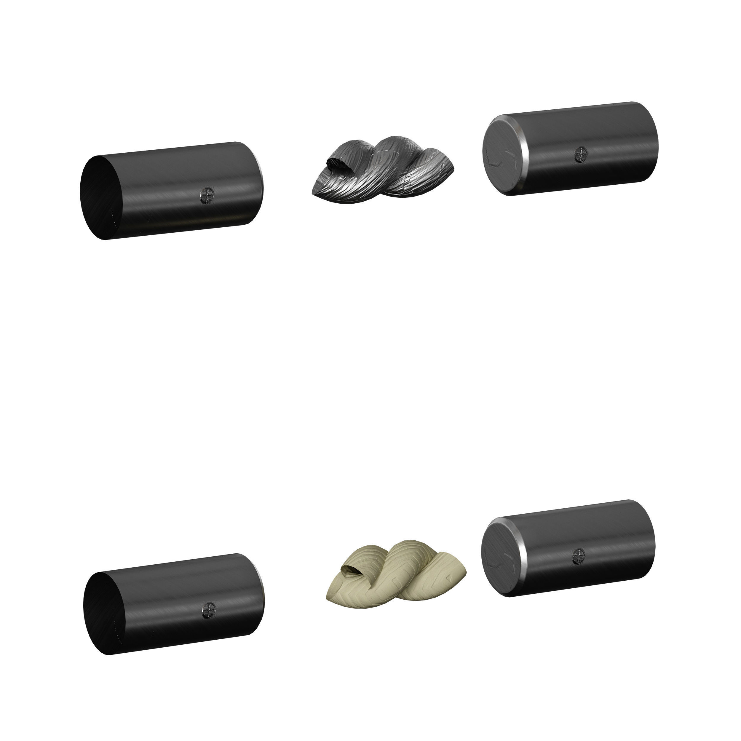 Rope fence constructor 3D model_20