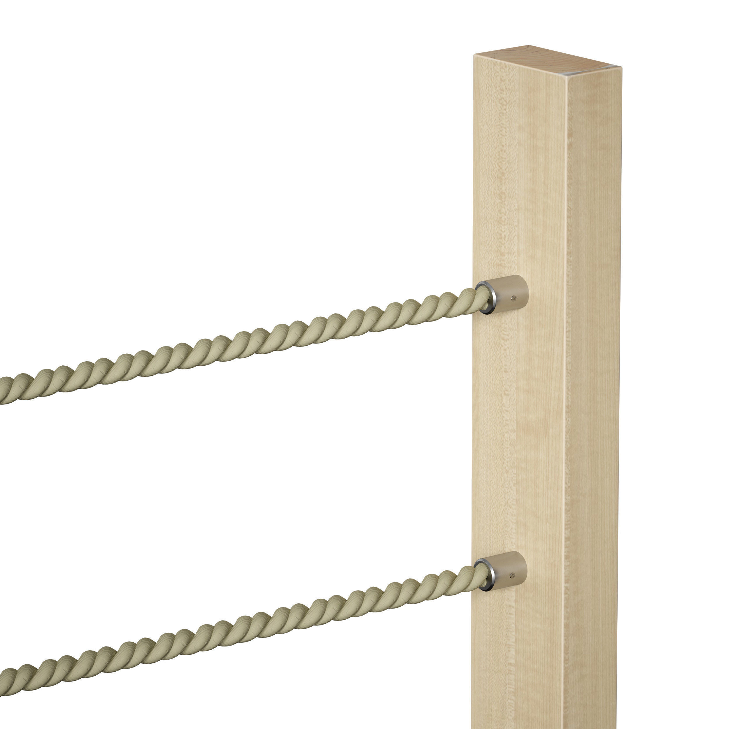 Rope fence constructor 3D model_9