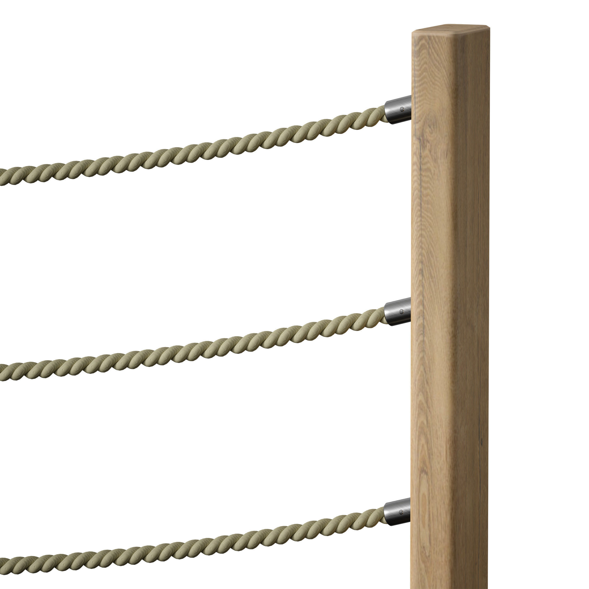 Rope fence constructor 3D model_13