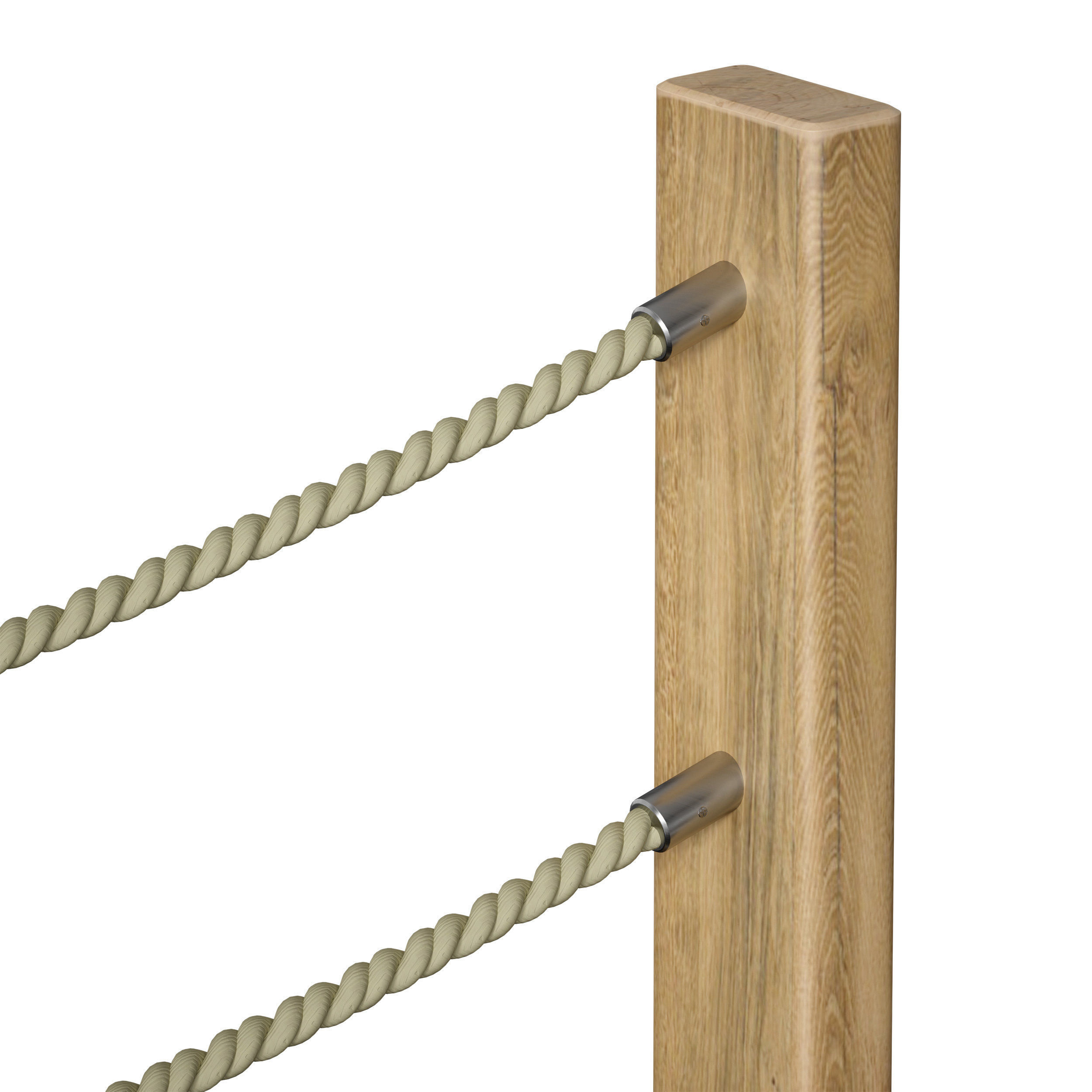 Rope fence constructor 3D model_8