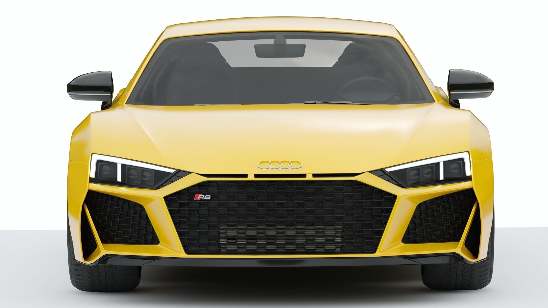 Audi R8 2019 3D model_3
