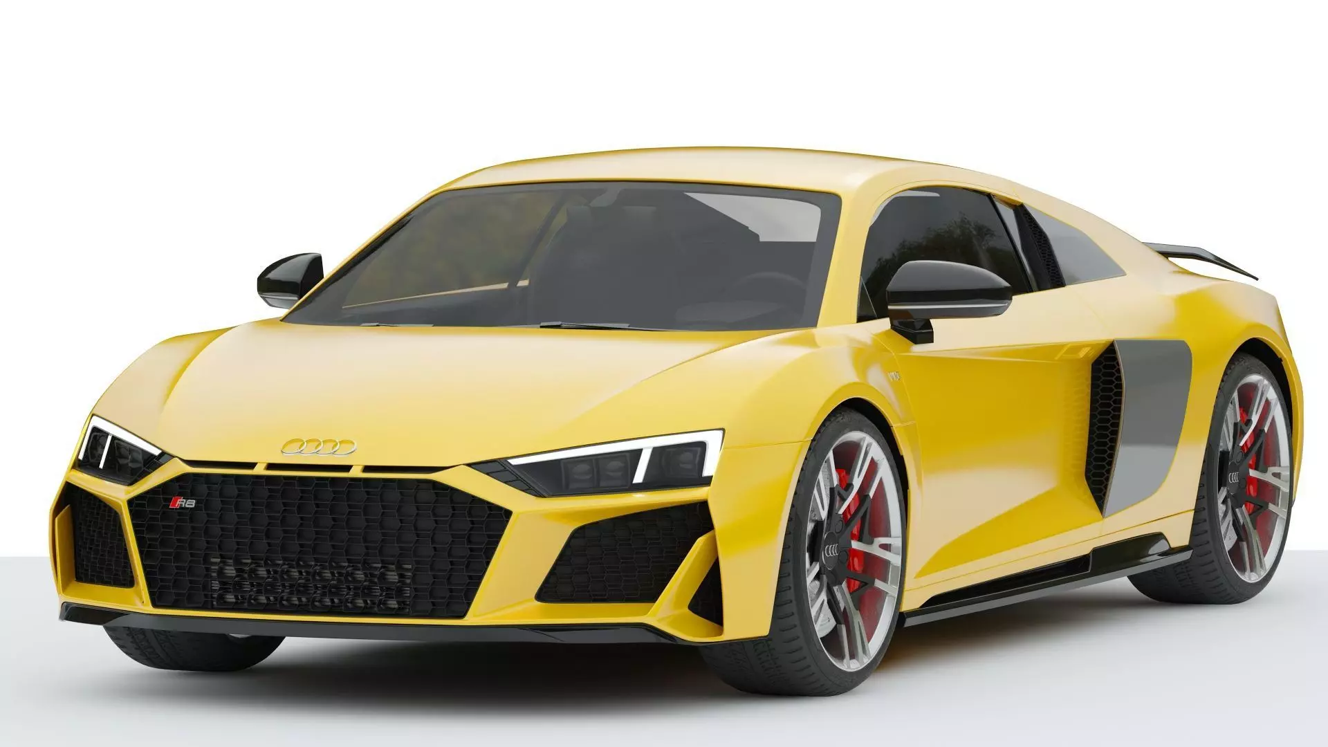 Audi R8 2019 3D model_0