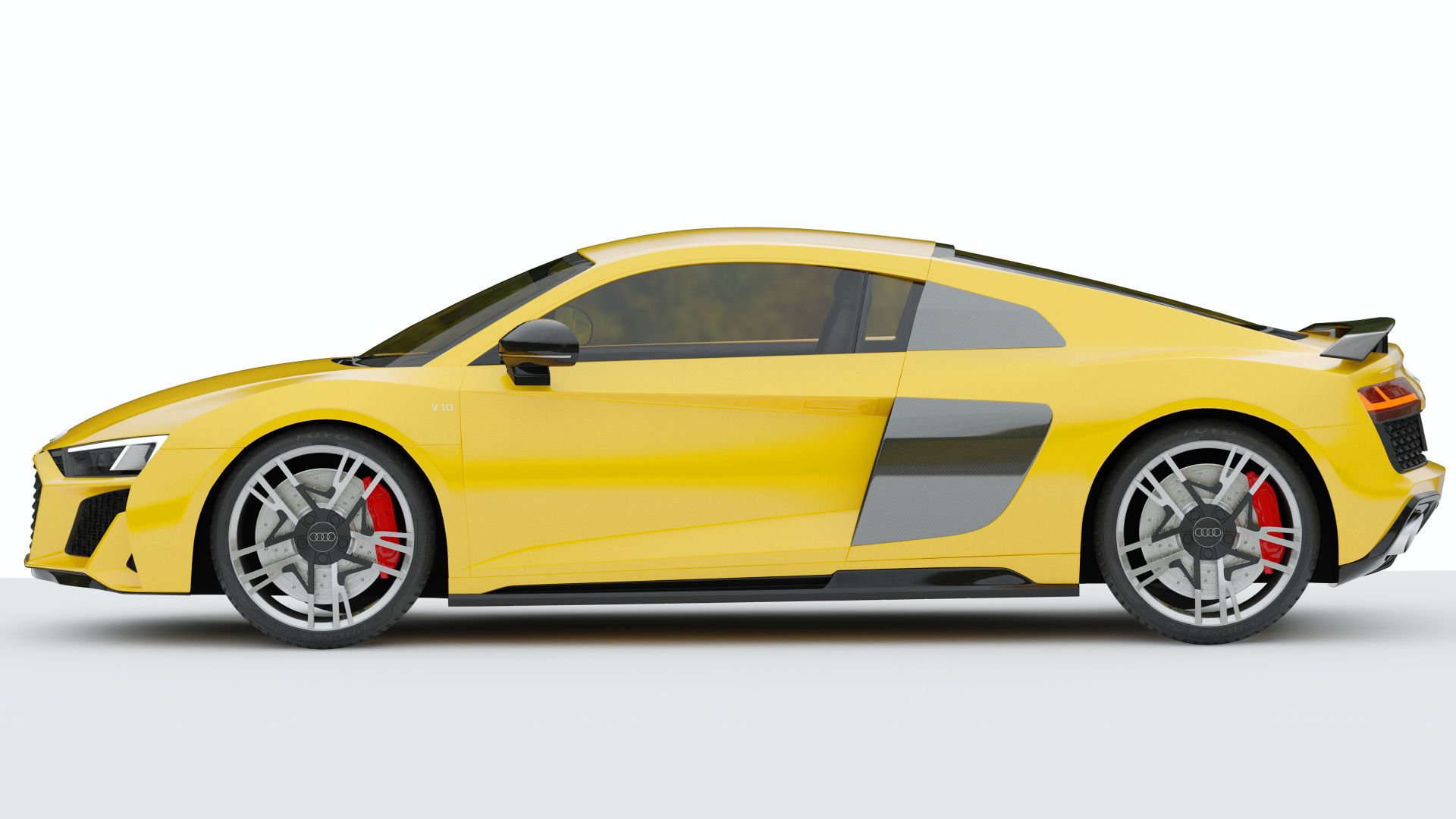 Audi R8 2019 3D model_2