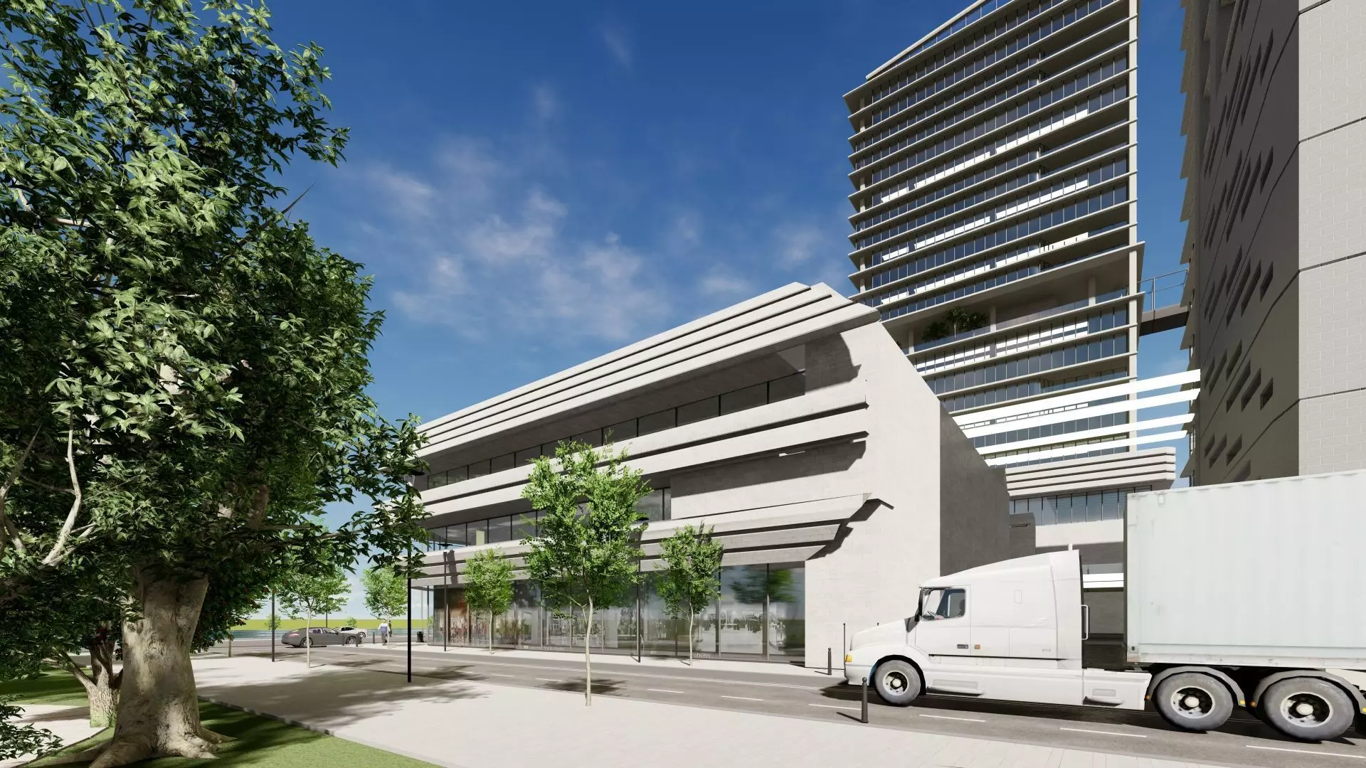 Artanis Buildings Exterior Design 3D model_13