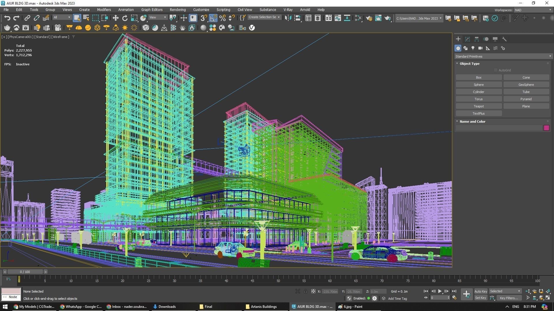 Artanis Buildings Exterior Design 3D model_8