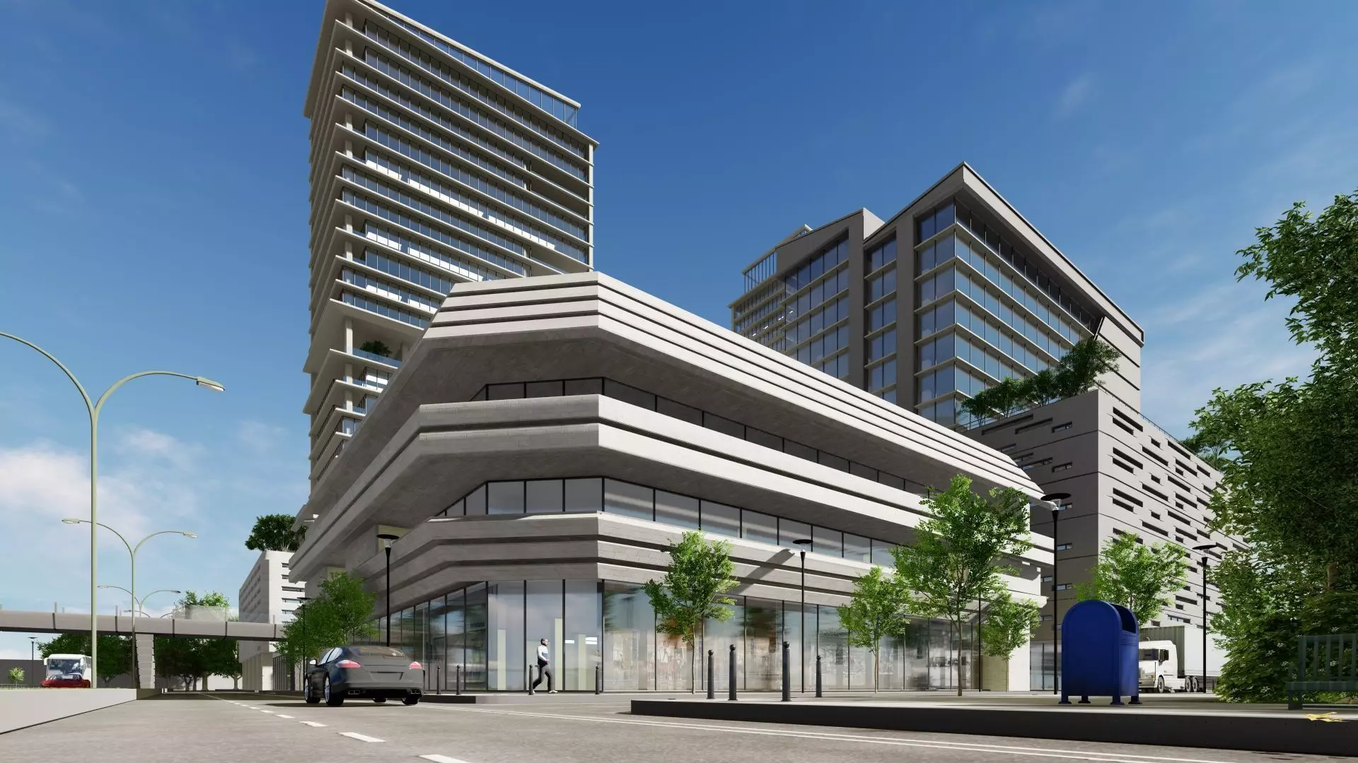 Artanis Buildings Exterior Design 3D model_19