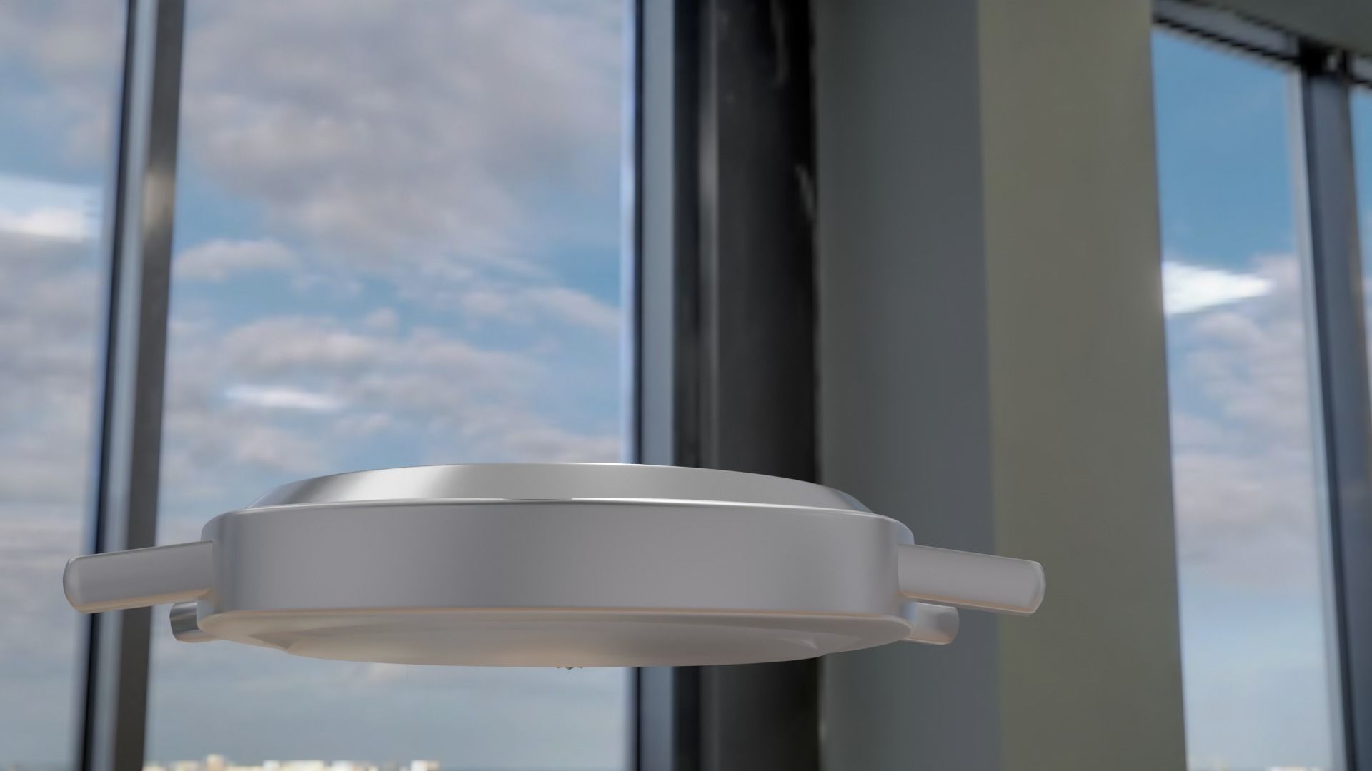 Panerai luminor Quranta swiss watch sliver 3D model_4