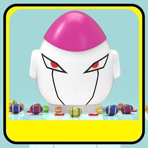 Freezer piggy bank or easter egg Free 3D print model