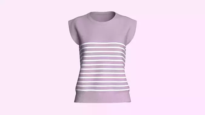 Girls Sleeveless Top