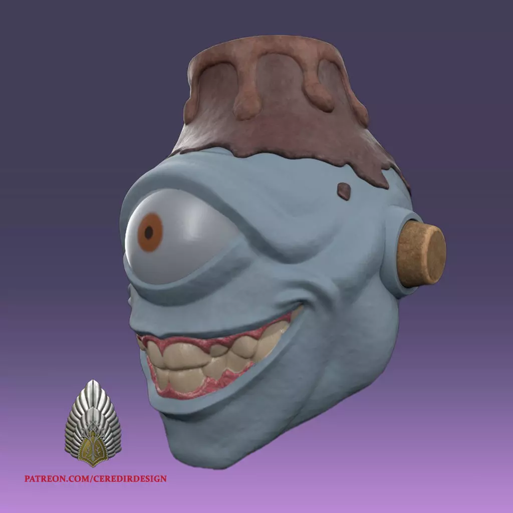 Jogo of Jujitsu Kaisen Mask 3d digital file 3D print model