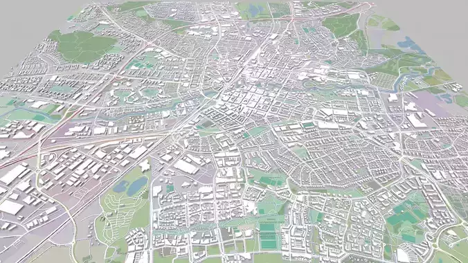 Cityscape Orebro Sweden 