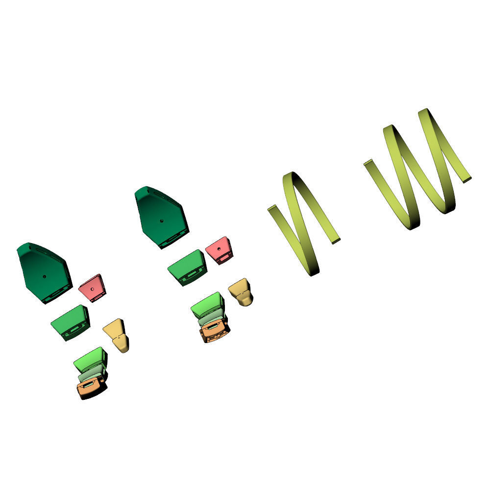 Snake Viper Ring  3D print model_15