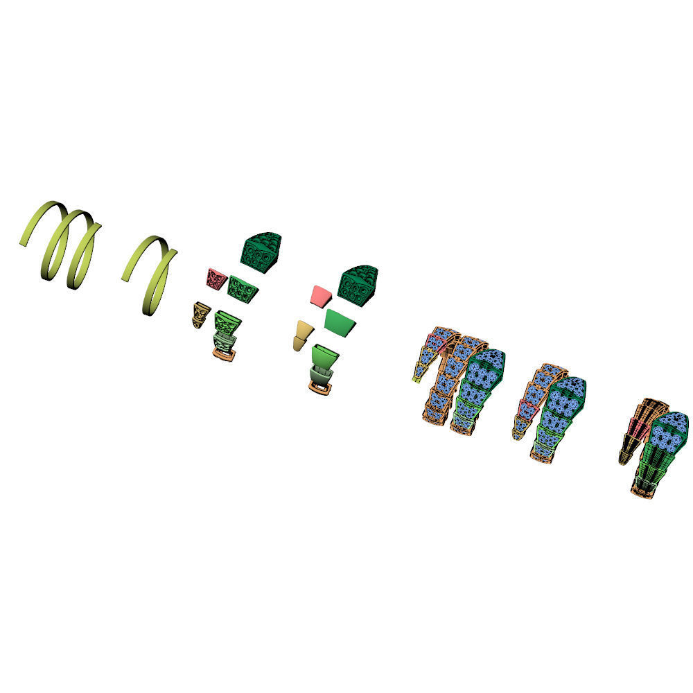 Snake Viper Ring  3D print model_7