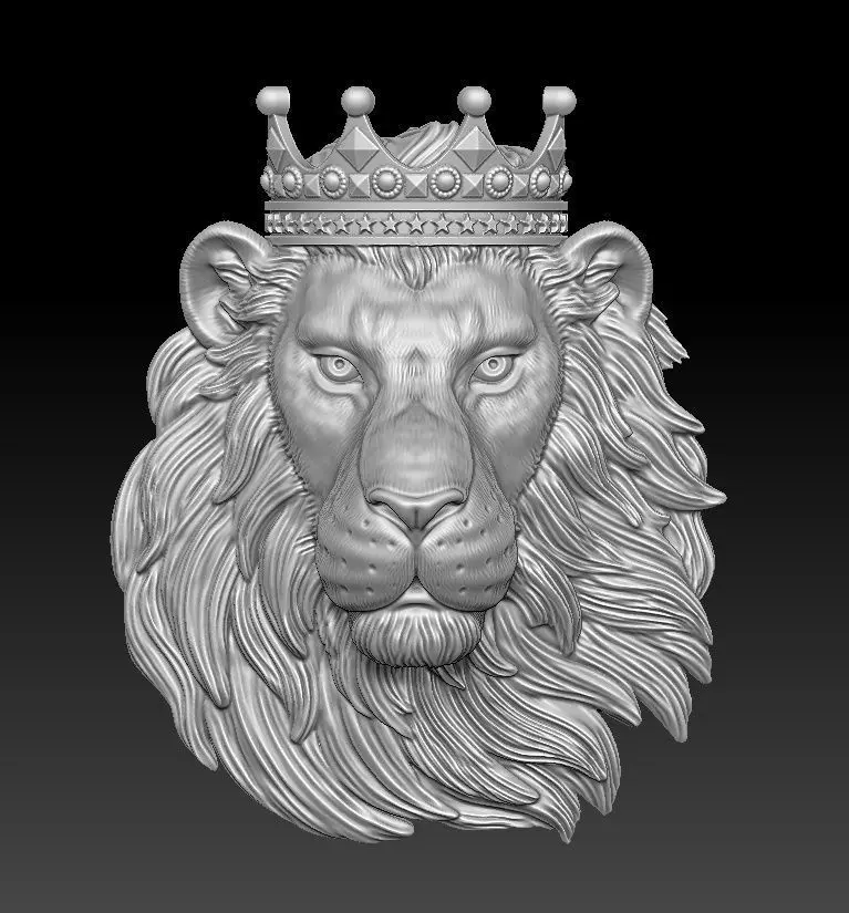 THE LION KING PENDANT Printable Model 3D print model